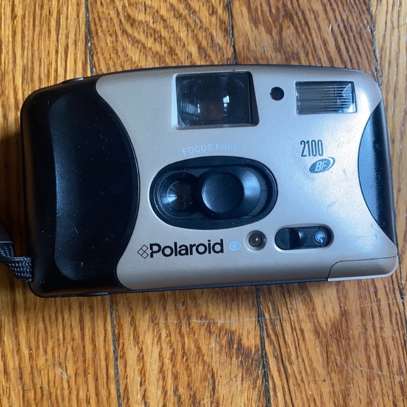 Traditional vintage film Polaroid camera
